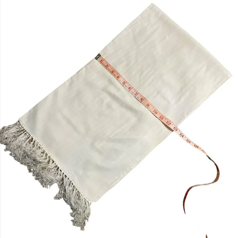 Cream Evening Scarf